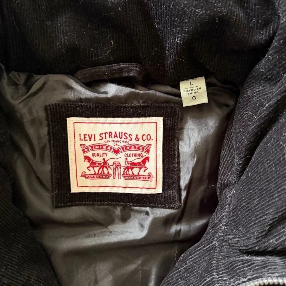 Levi's Men’s Black Puffer Jacket